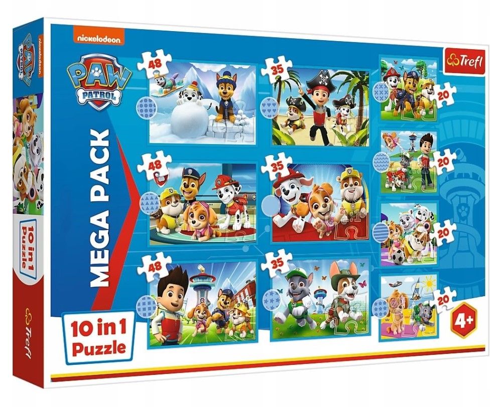 Trefl Puzzle 10w1 Psi Patrol 96001