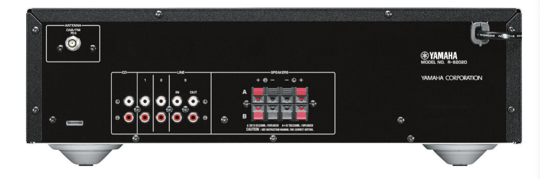 Yamaha R-S202D + Indiana Line Tesi 561 Czarny - 4