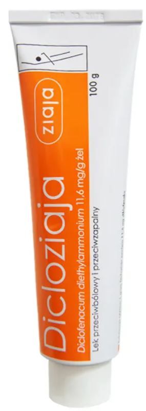 Ziaja Dicloziaja 11,6mg/g, żel, 100g - 1