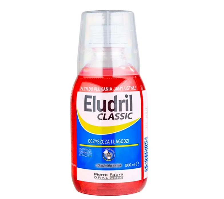 FM Eludril Classic Płyn do płyn jamy ustnej 200ml_2