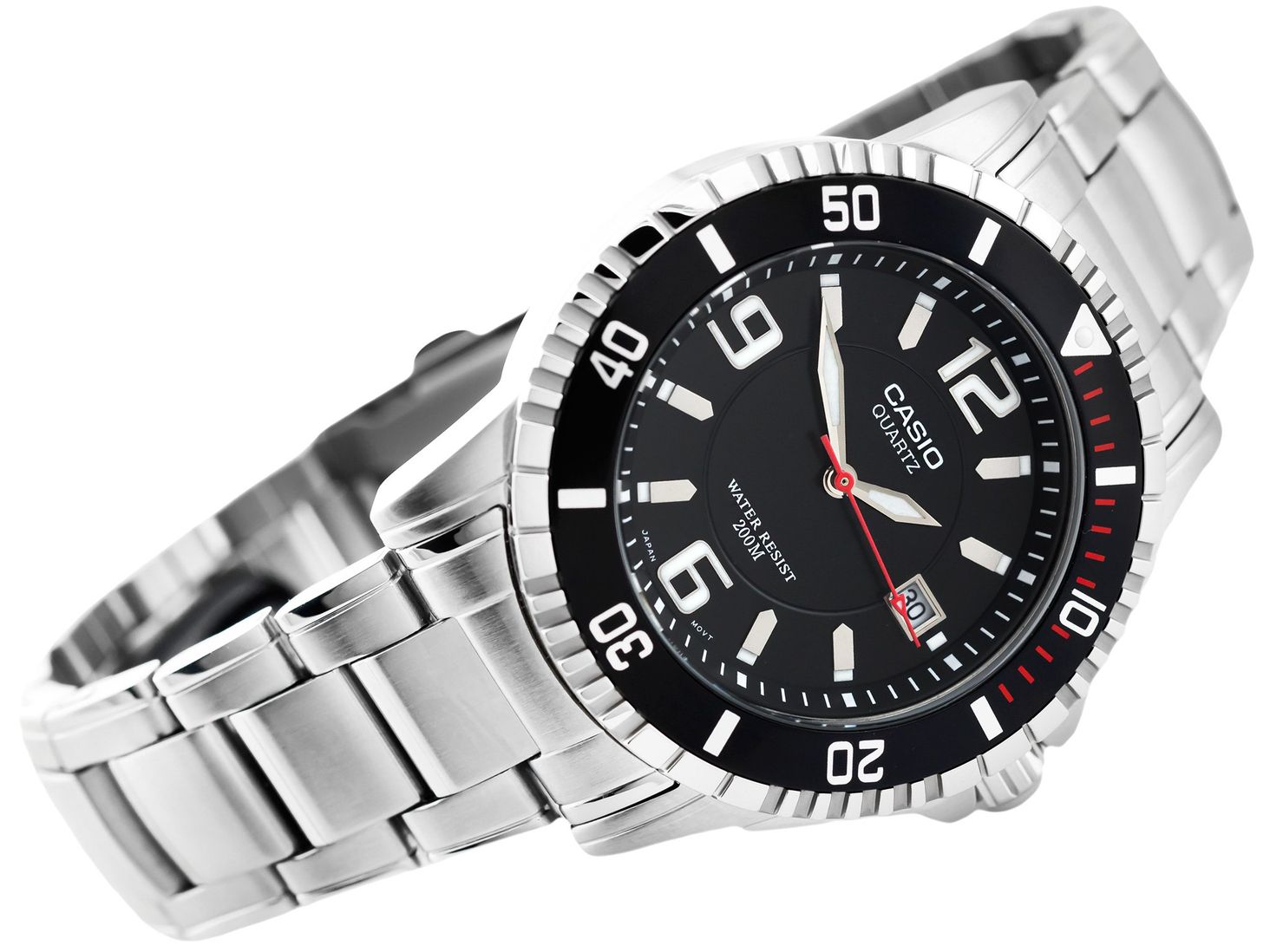 Casio srebrny zegarek