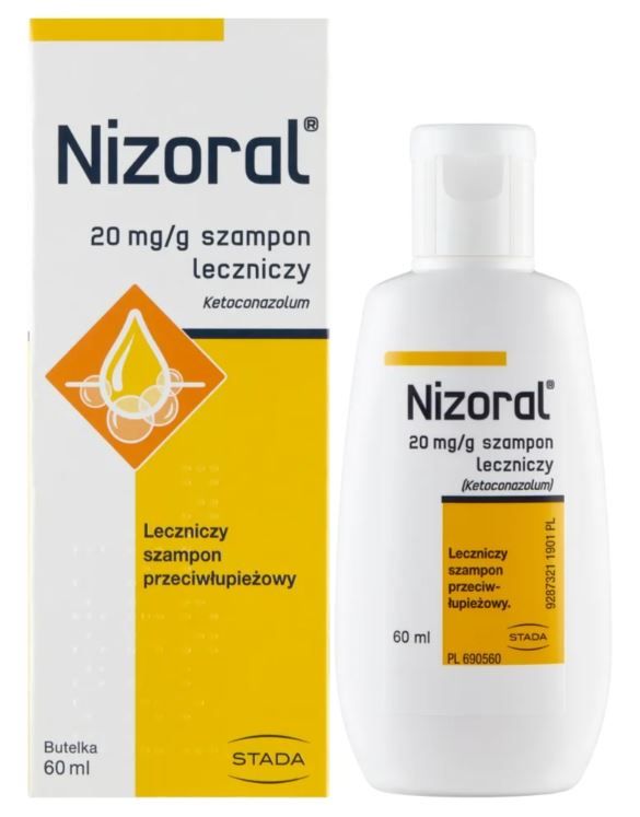 Nizoral Leczniczy Szampon Przeciwłupieżowy 60ml - 1