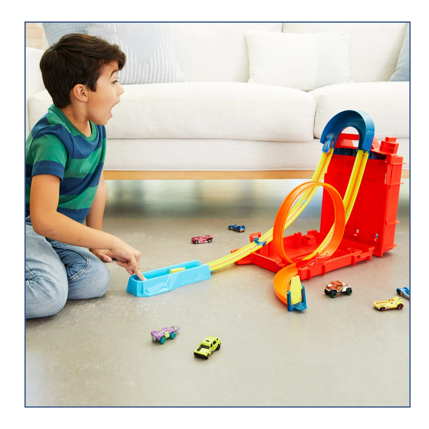 Hot Wheels Kanister kaskaderskie pudełko 2