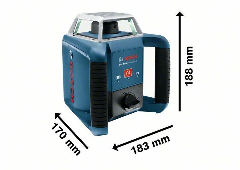 Bosch GRL 400 H Professional wymiary