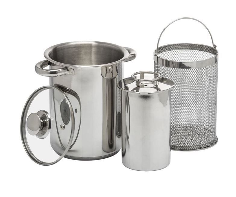 Biowin Wielofunkcyjny Garnek 4L Z Koszem I Szynkowarem 1,5kg