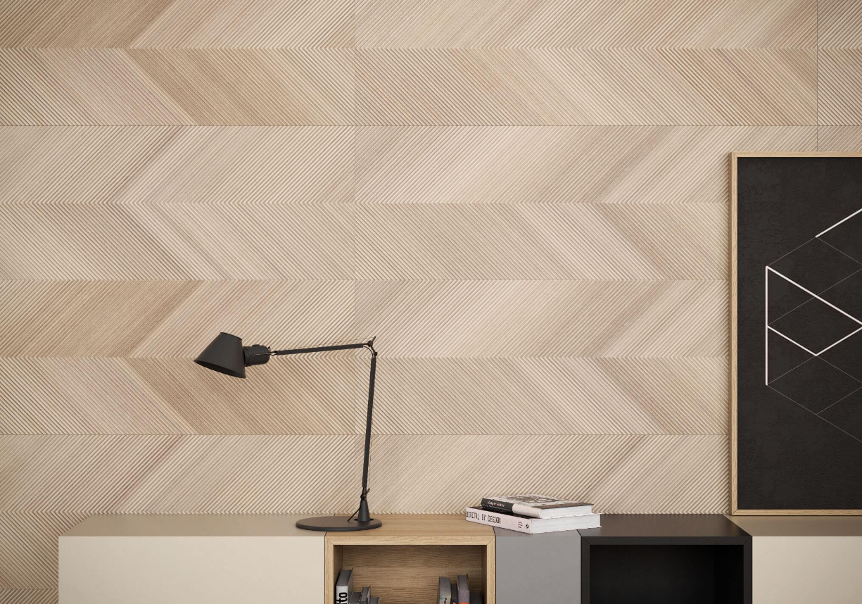 Saloni Eukalypt Vector Crema-Miel 40X120 - 3