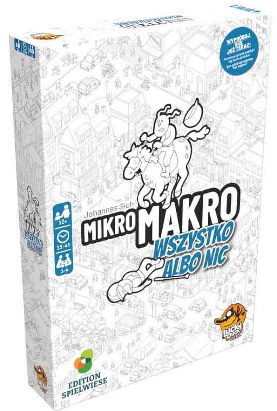 Lucky Duck Games MikroMakro Wszystko albo nic - 1