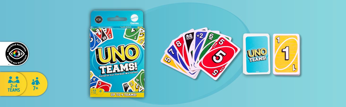 UNO Teams Zespołowa gra karciana 2