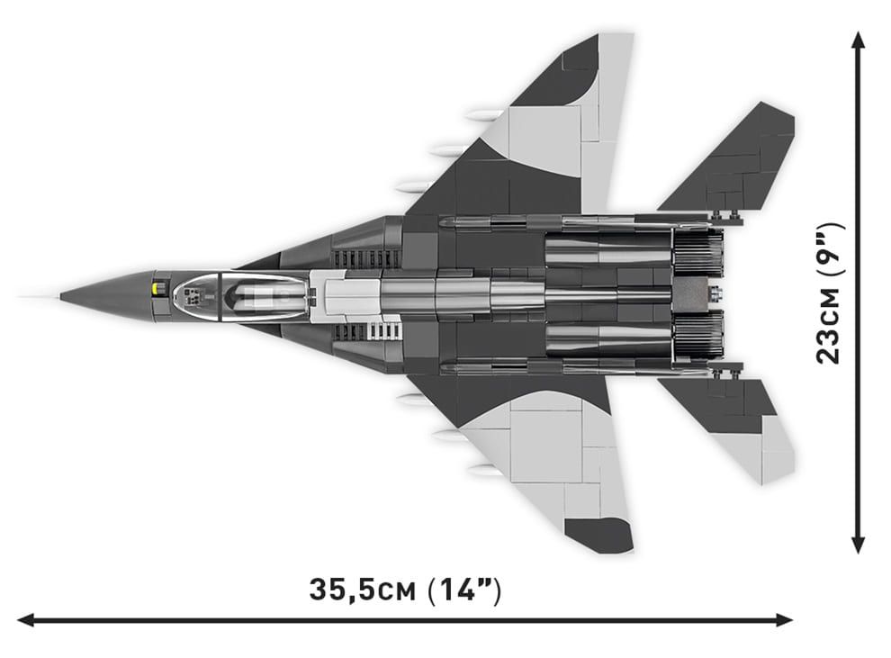5840 Samolot MIG-29 (UA - PL) widok z góry