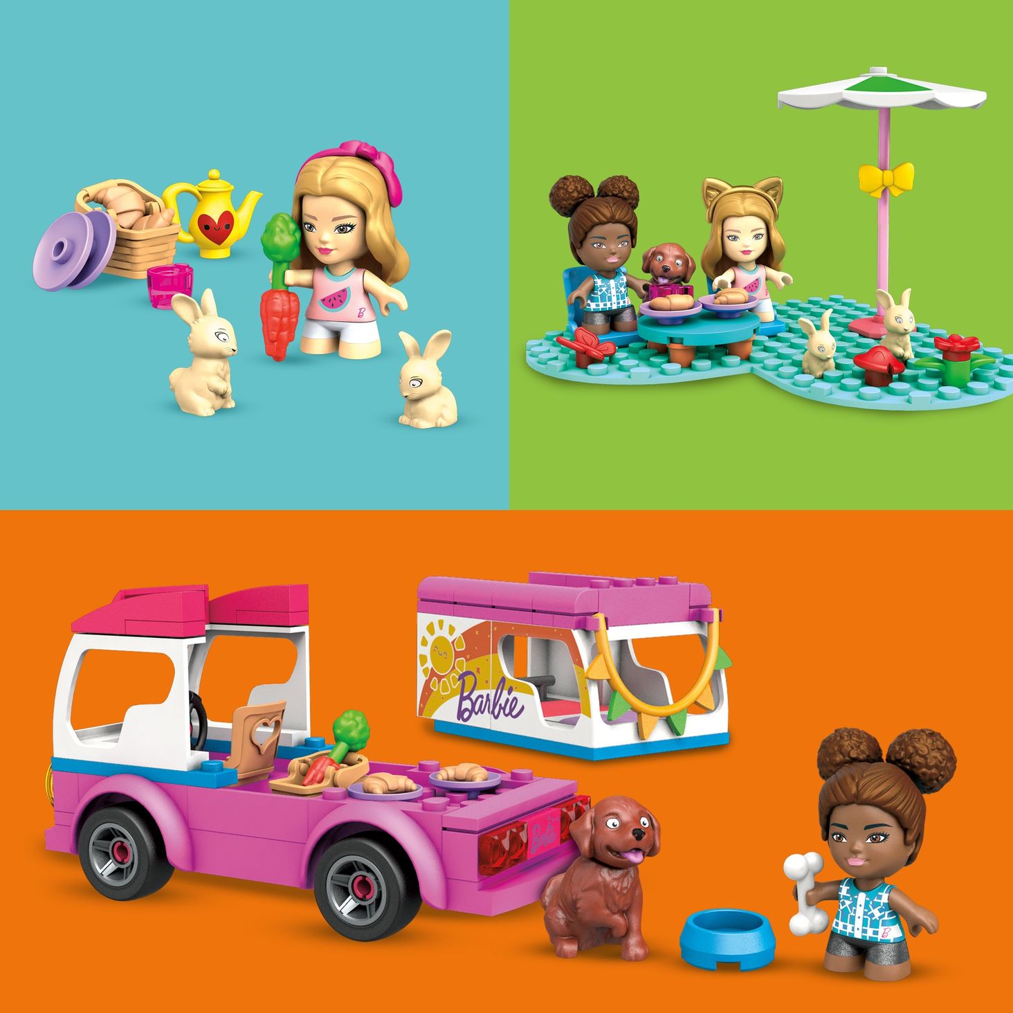 Mega Construx™ Barbie® Wymarzony kamper 3
