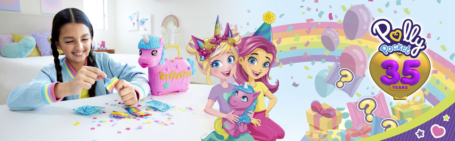 Polly Pocket Jednorożec niespodzianka 35