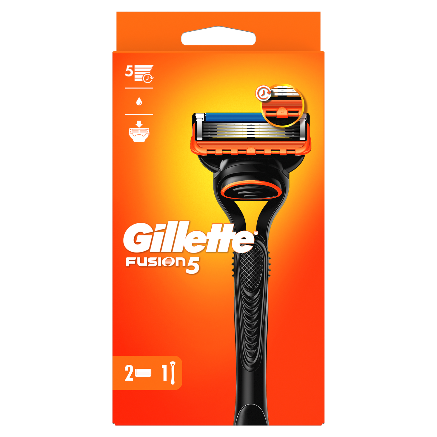 Gillette Fusion5 Maszynka + 2 ostrza
