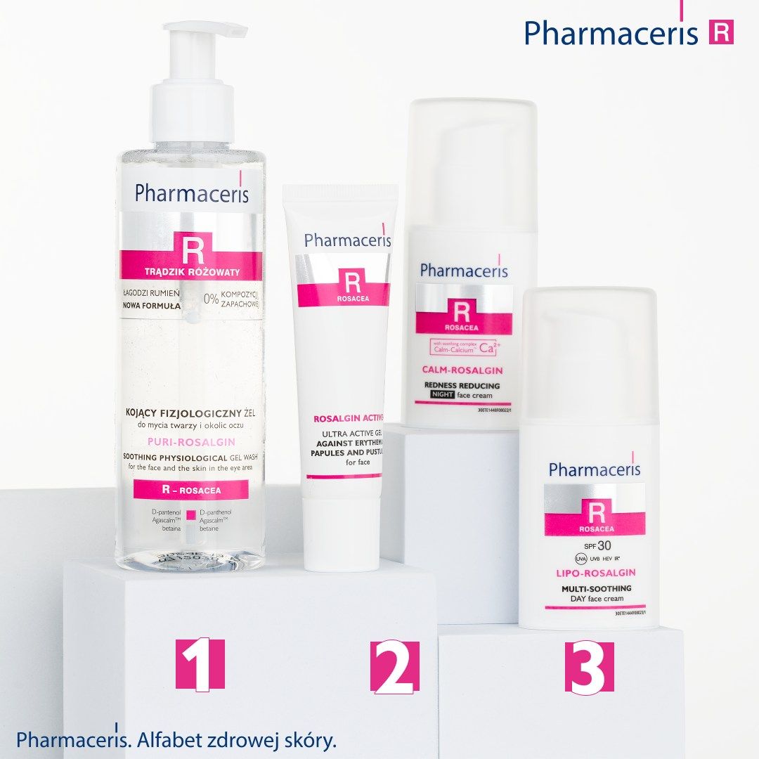 Pharmaceris R KOJĄCY FIZJOLOGICZNY ŻEL do mycia twarzy