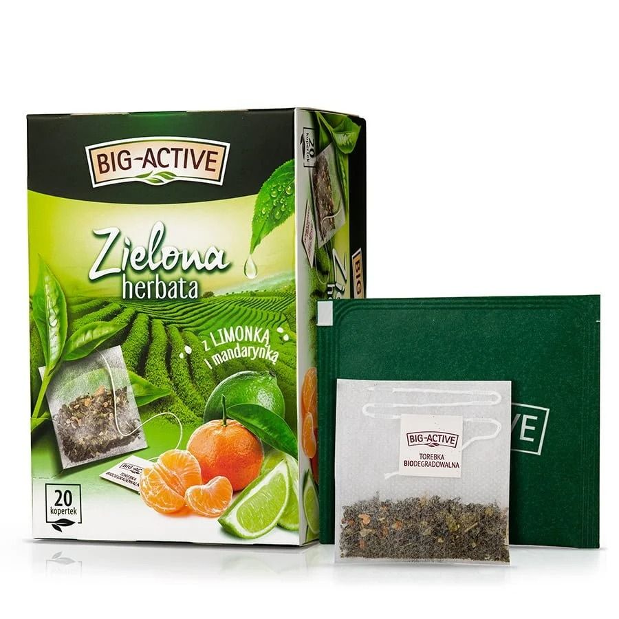 Big-Active Herbata zielona Pure Green expresowa 1