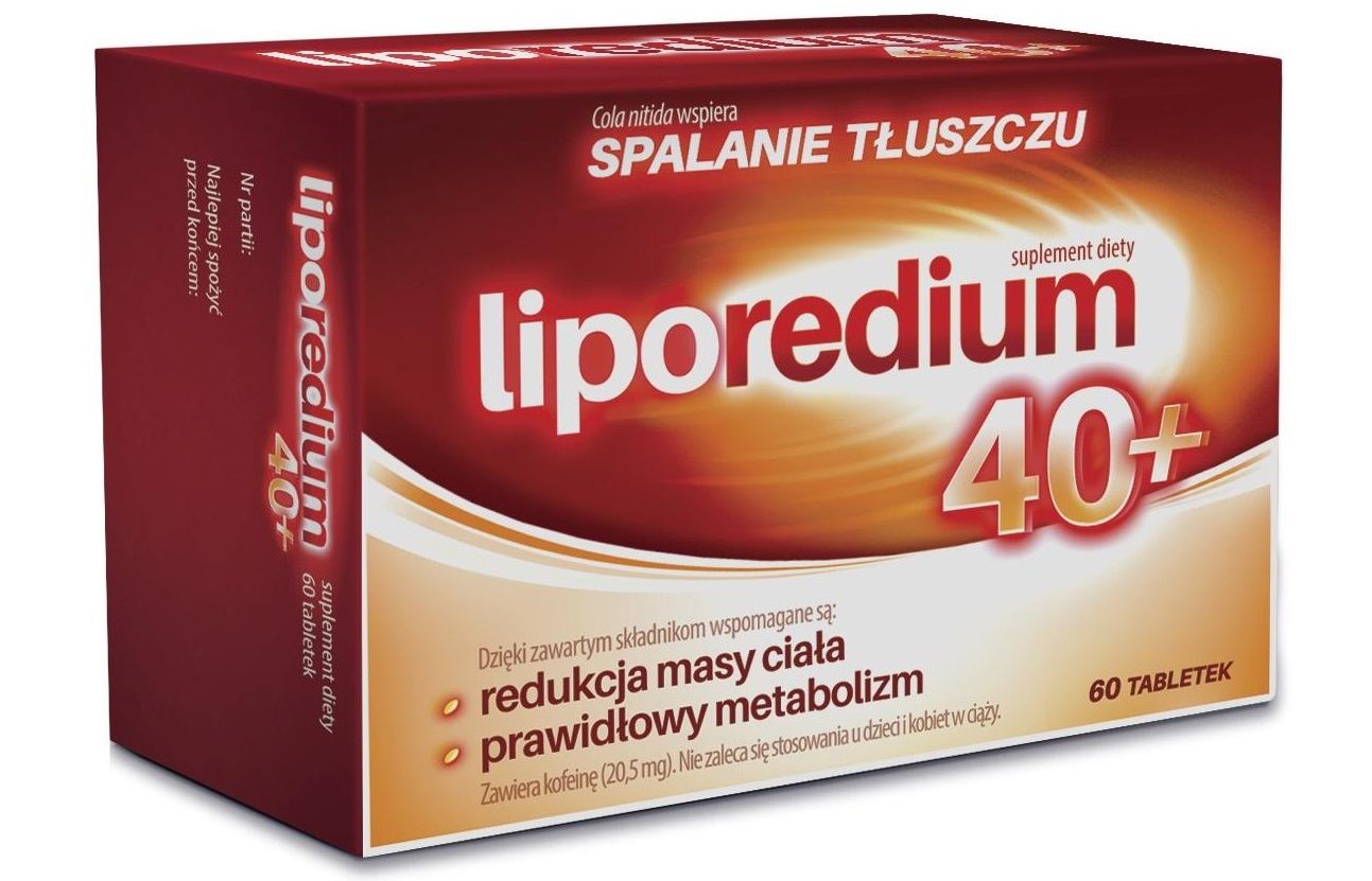 Aflofarm Liporedium 40+ 60tabl. -1