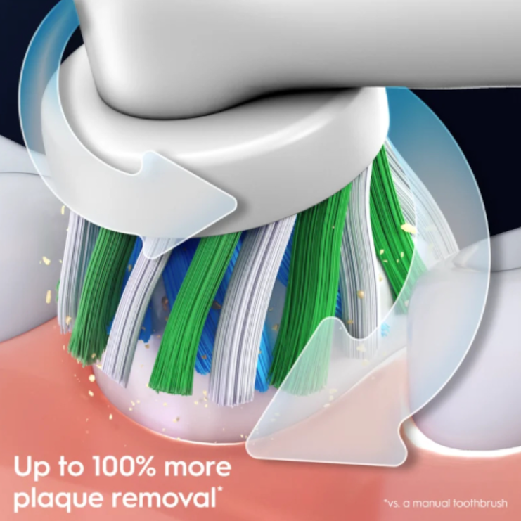 Oral-B Pro Cross Action White 4szt._3