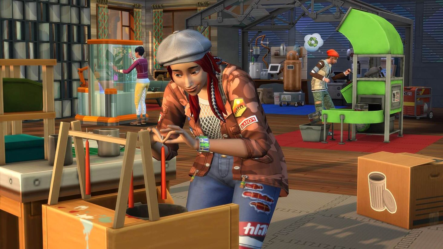 The Sims 4 Życie eko Eco Lifestyle