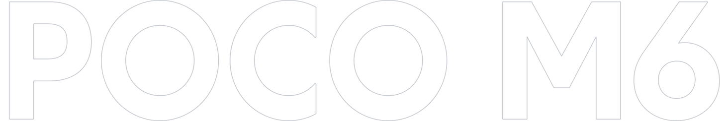 POCO M6 - sekcja 4