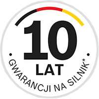 Gwarancja długiej, niezawodnej pracy.ikonka 3
