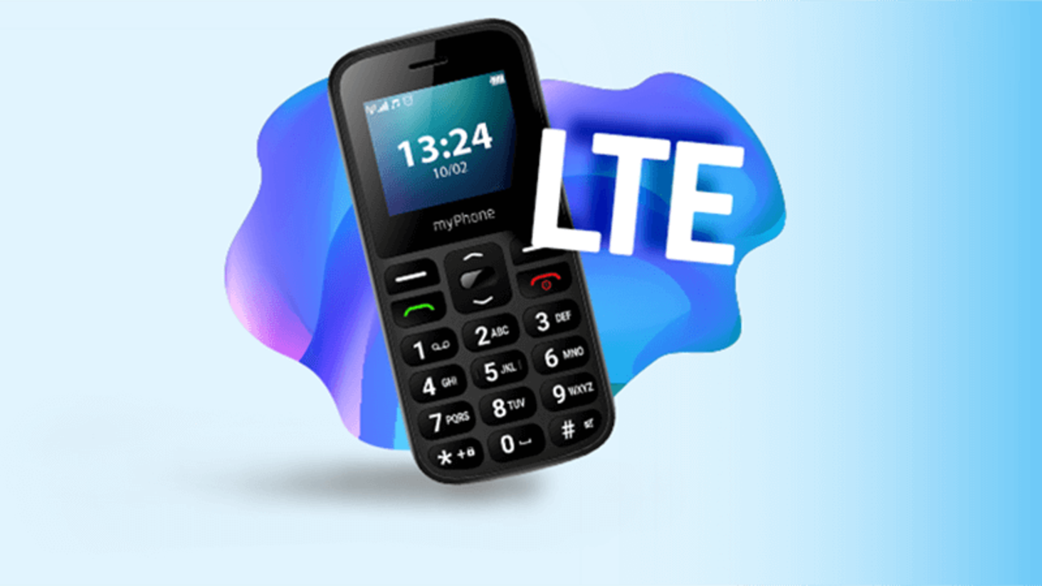 myPhone Halo A LTE 128 GB Czarny Ikona 4G LTE