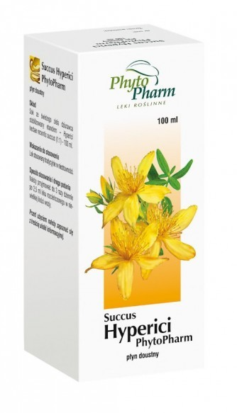 Phytopharm Succus Hyperici płyn 100ml