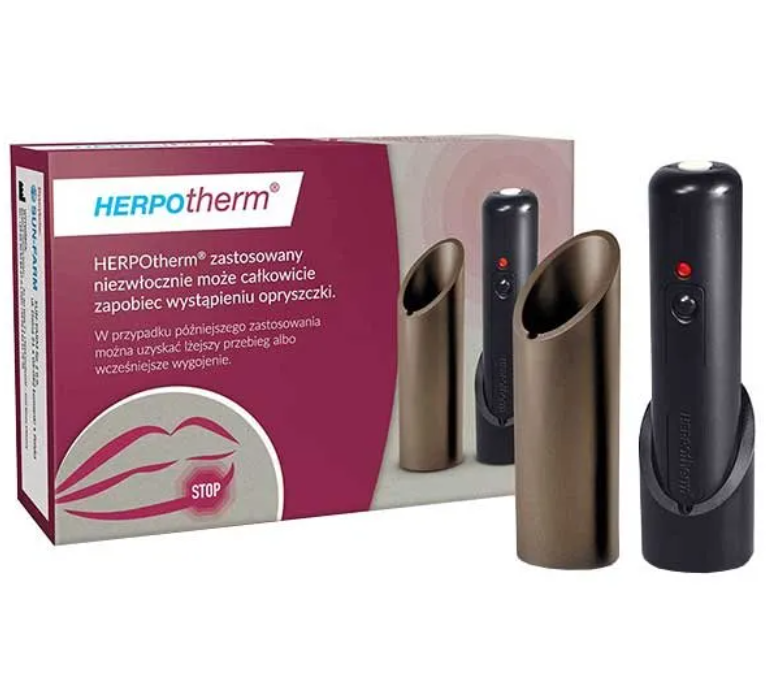 Herpotherm na opryszczkę wargową