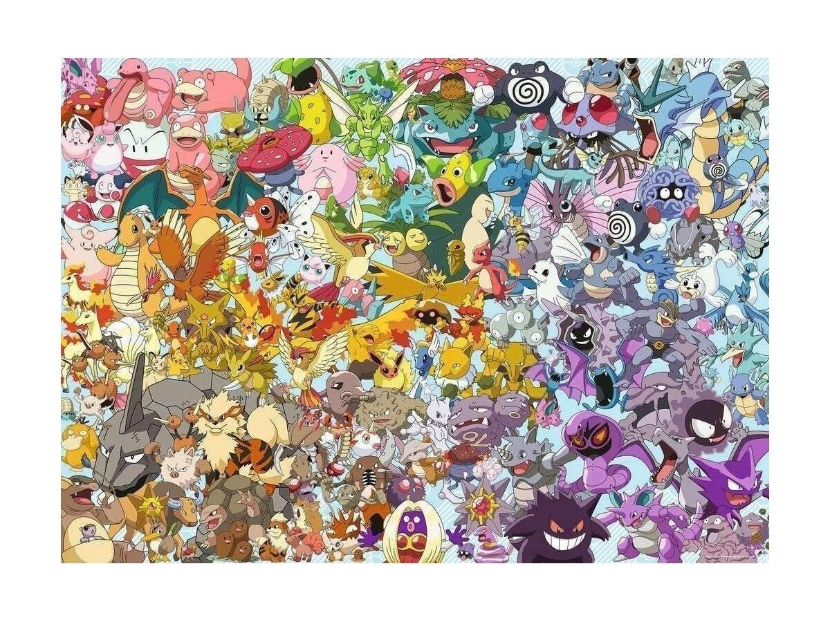 Ravensburger Puzzle Pokemon Challenge Puzzle 1000el. - 2