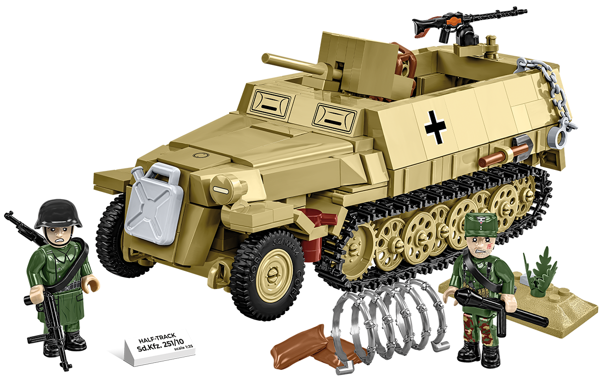 COBI HC WWII Half-Track Sd.Kfz. 251/10 (COBI-3130)