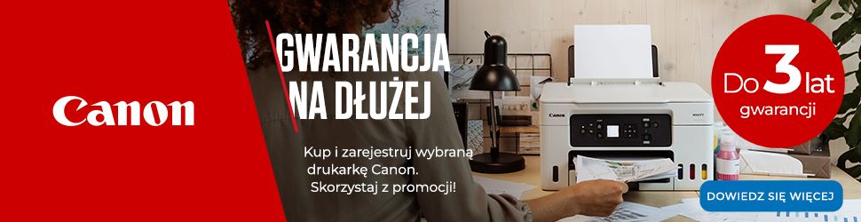 do 3 lat gwarancji Canon