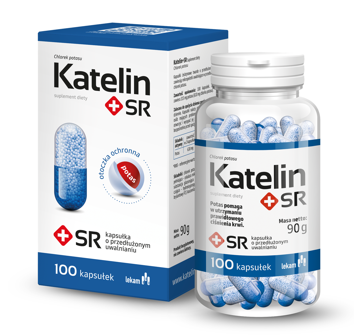 Katelin + Sr 100 kapsułek