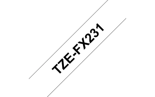 Brother TZe-FX231 zdjęcie taśmy