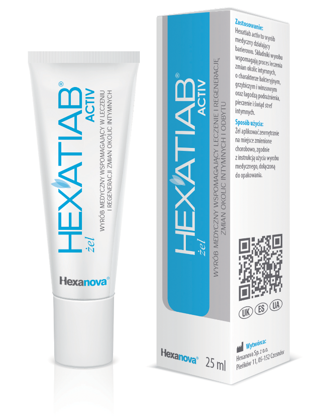 Hexatiab żel dopochwowy 25ml
