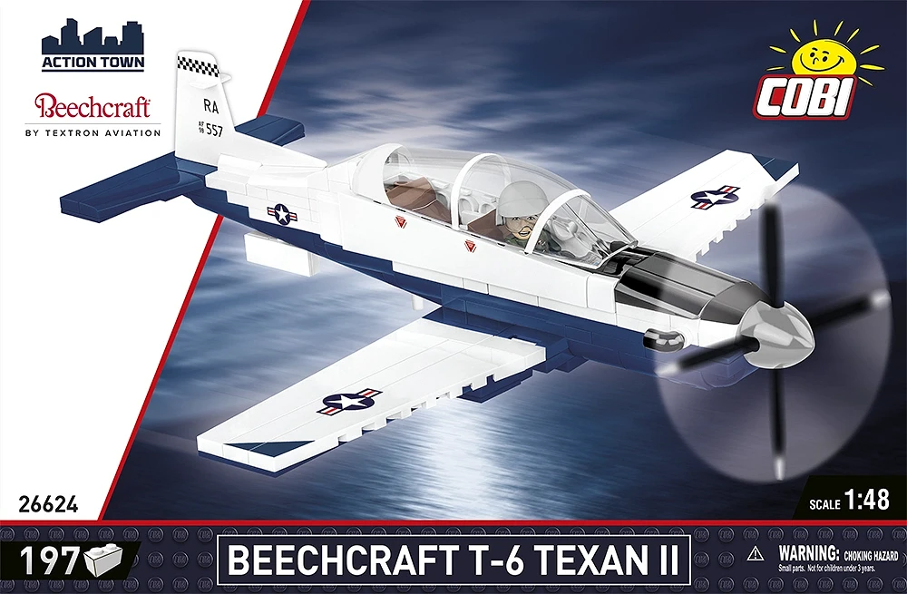 COBI Action Town Beechcraft T-6 Texan II baner