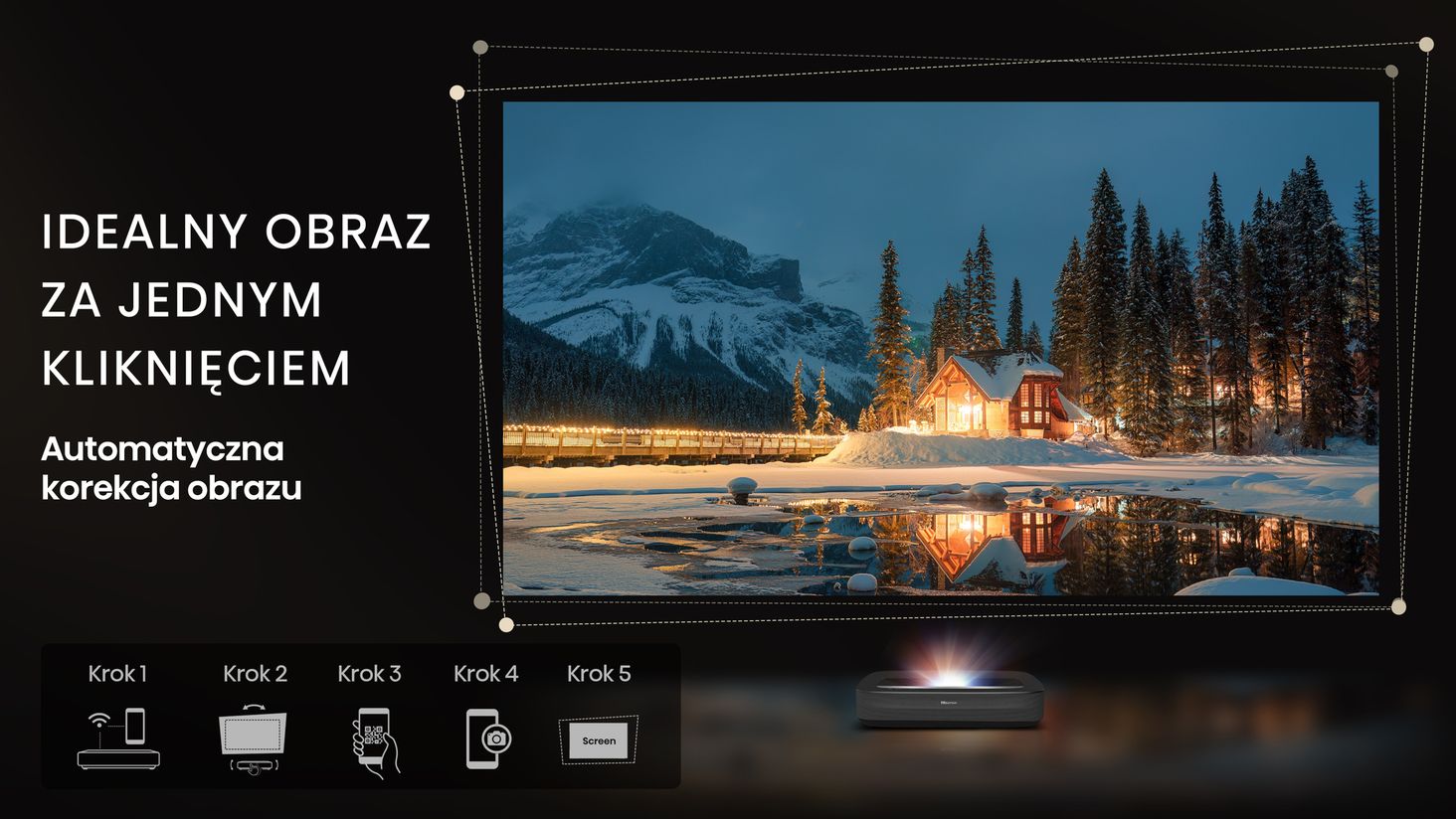 Hisense Auto-Keystone-Correction