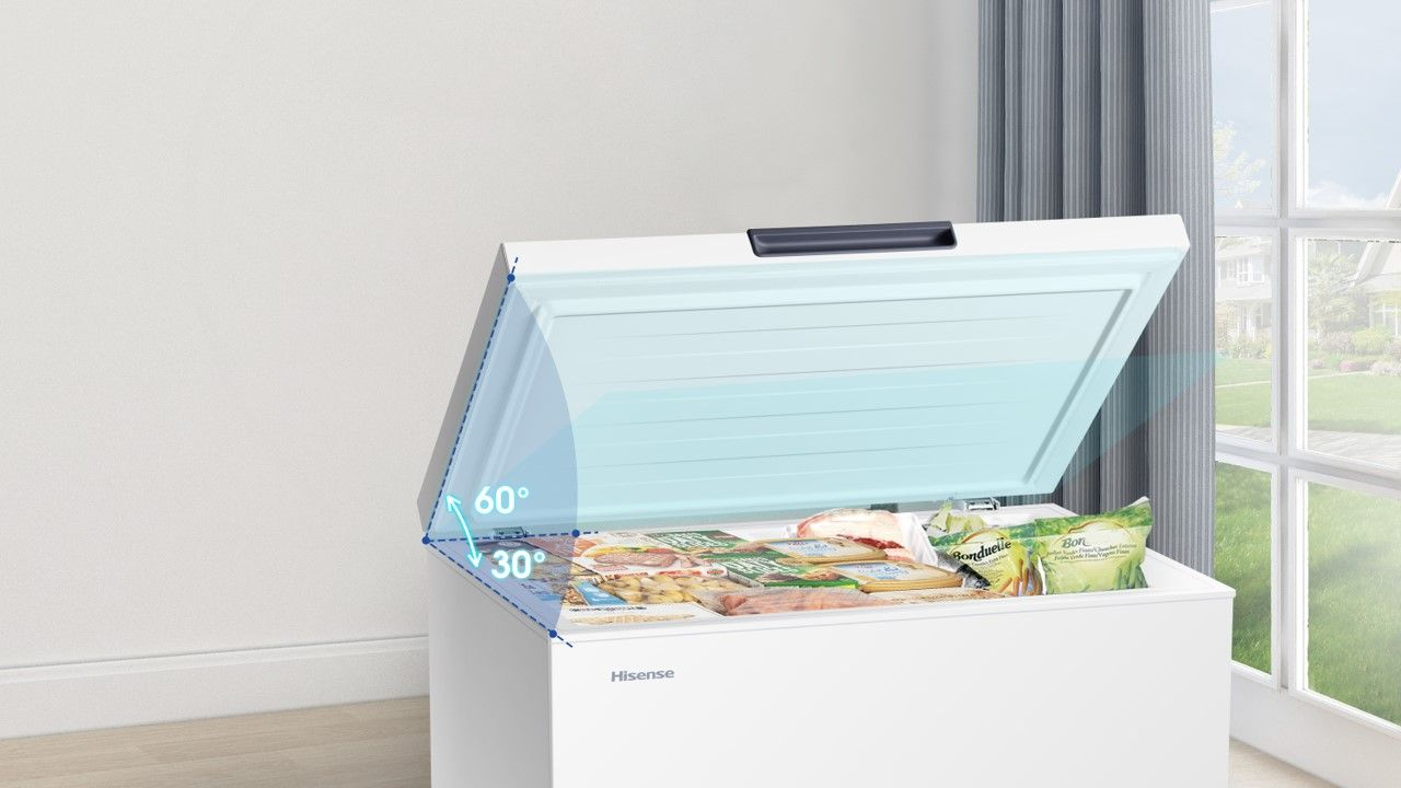 Hisense unoszące się drzwi