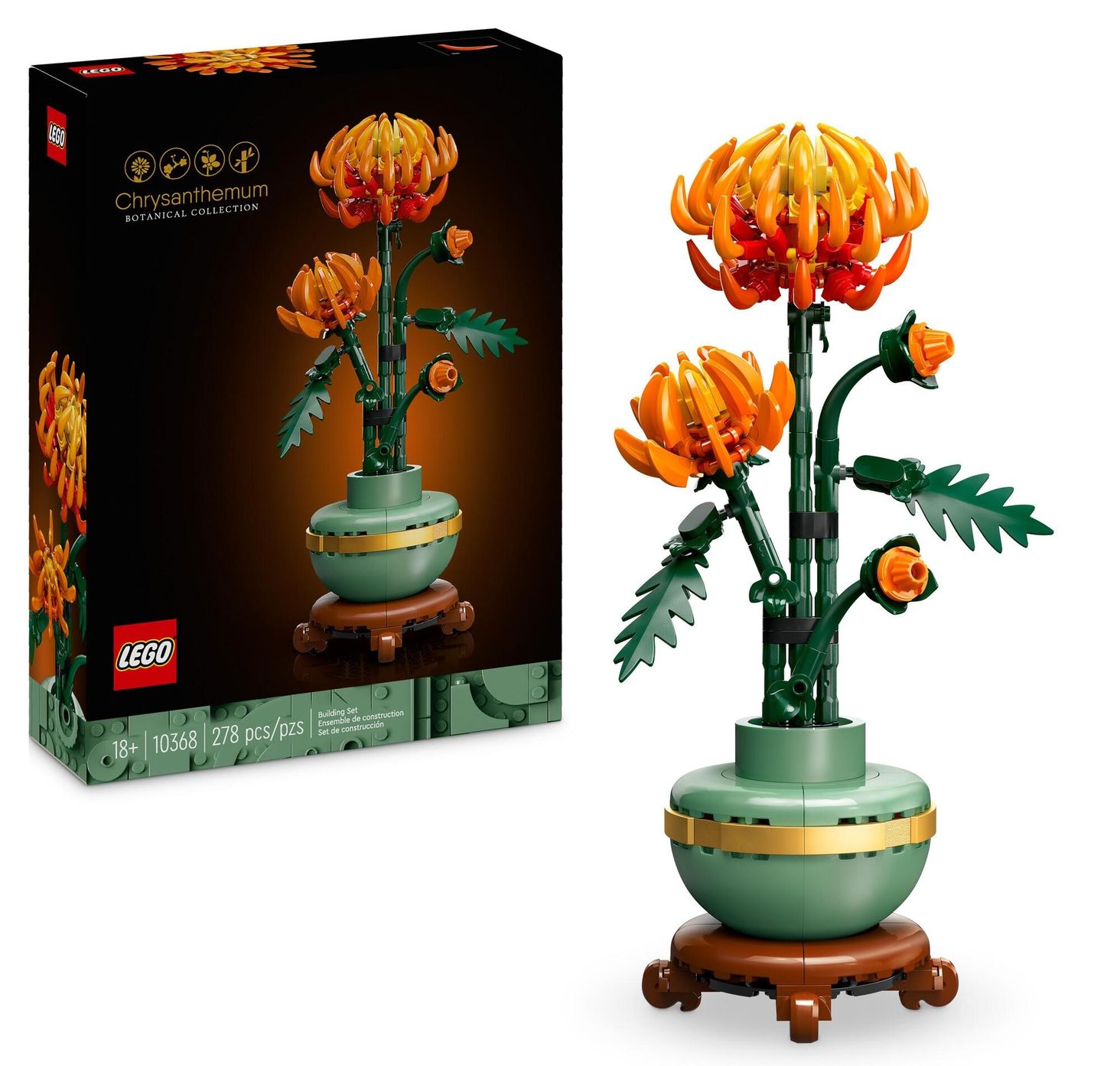 LEGO Icons 10368 Chryzantema - 1