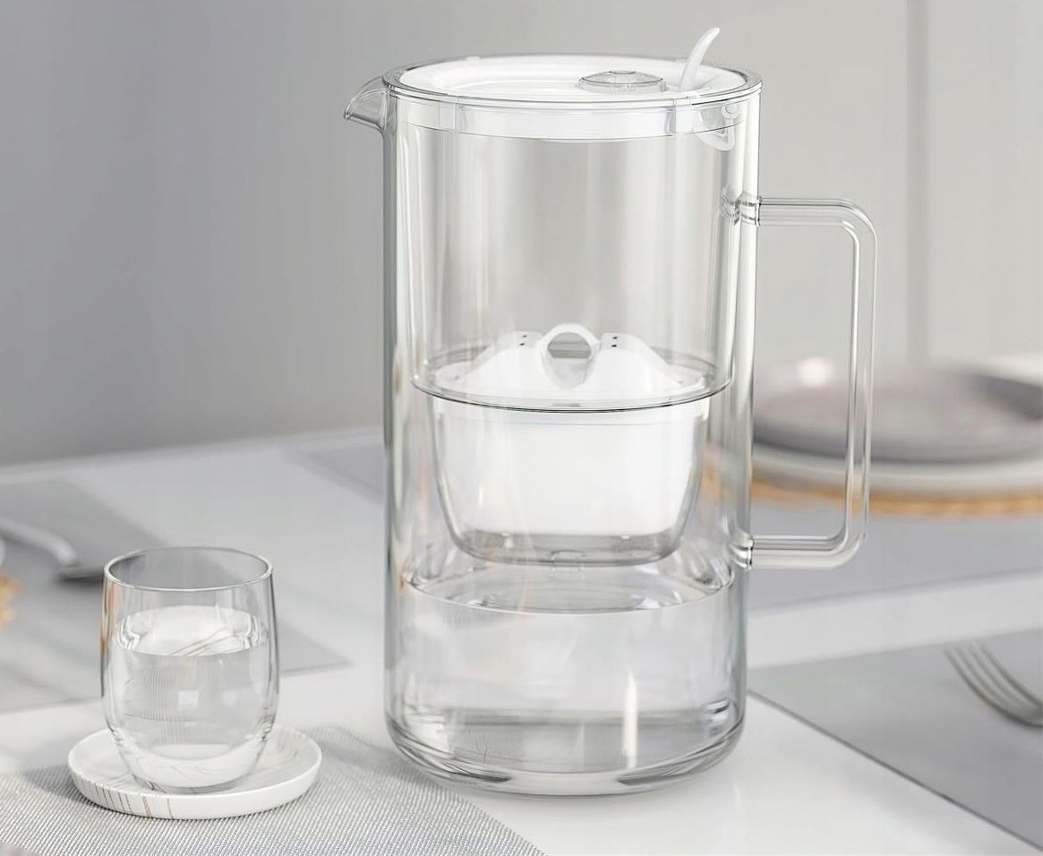 Dzbanek filtrujący Aquaphor Glass 2,5l + Wkład Maxfor+ MG -2