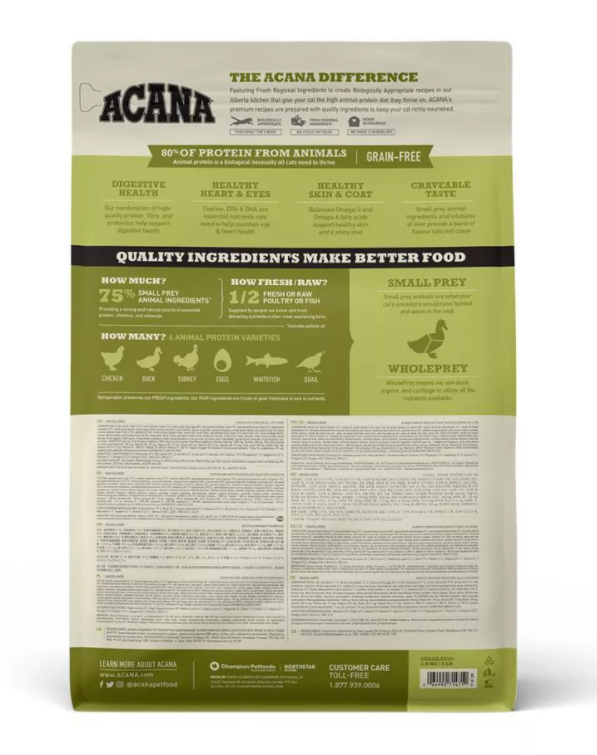 Acana Regionals Grasslands Cat