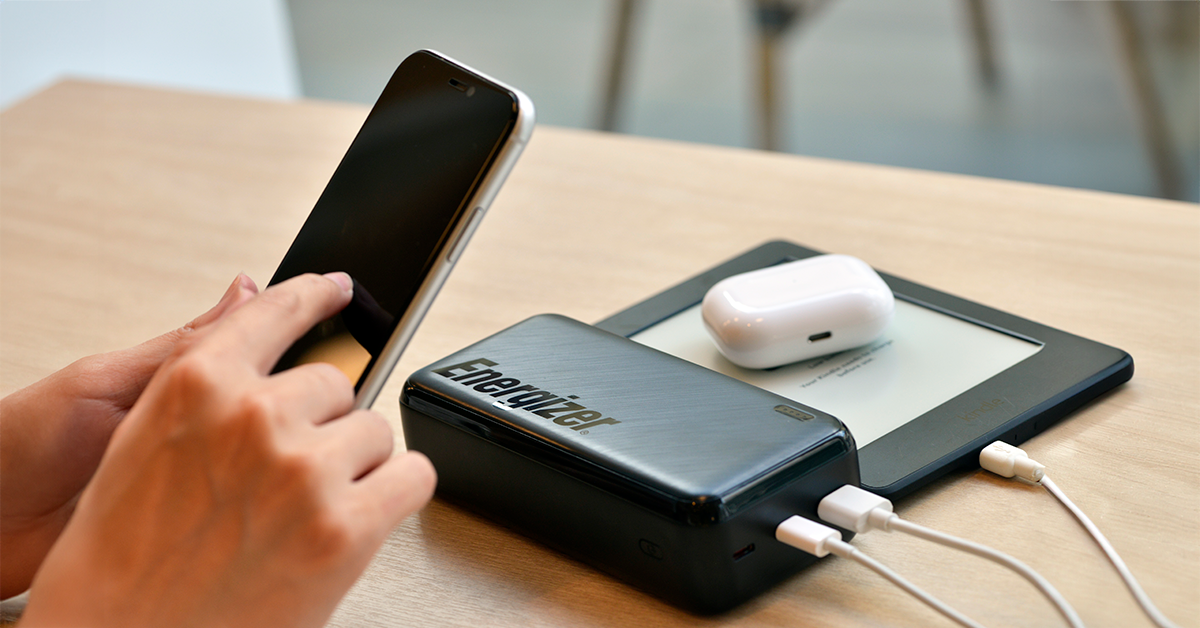 Powerbank Energizer 30000 mAh 22.5W USB-C (PD) - 4