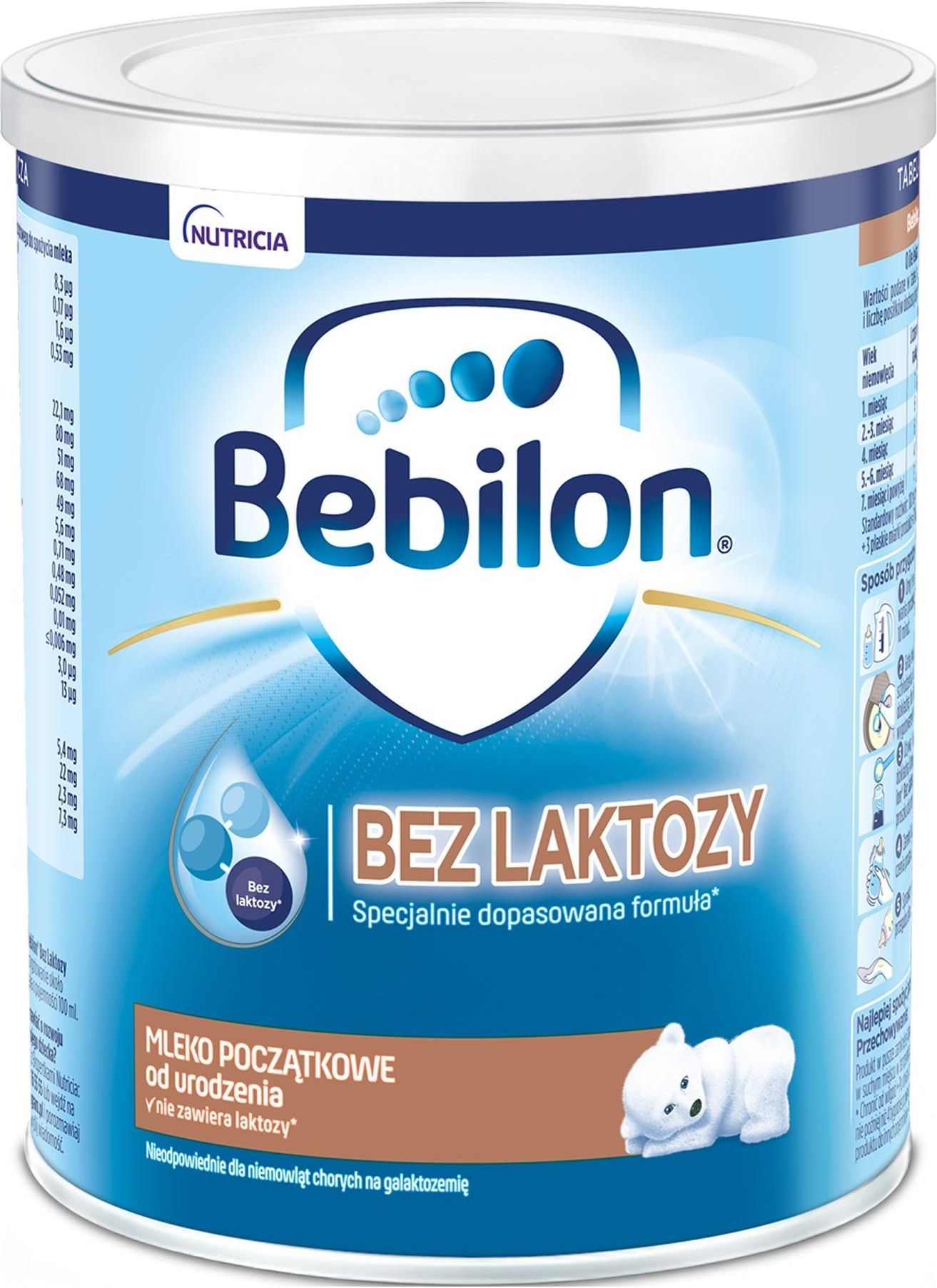 Bebilon Proexpert Bez Laktozy 400G