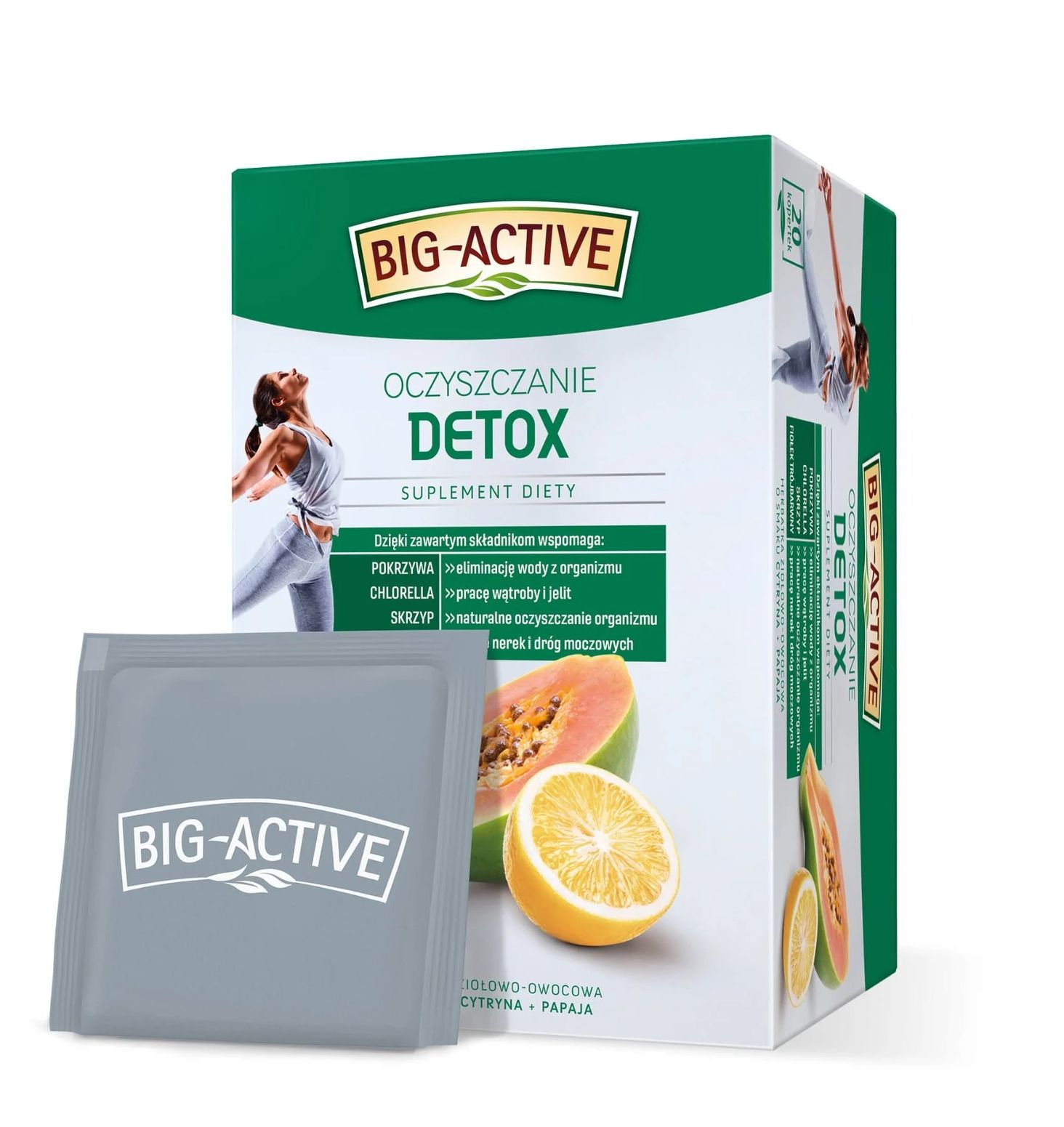Big-Active Detox Oczyszczanie suplement diety 1