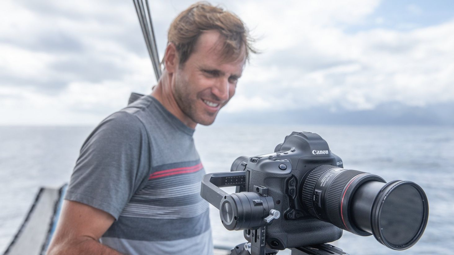 Canon EOS 1DX Mark III mężczyzna