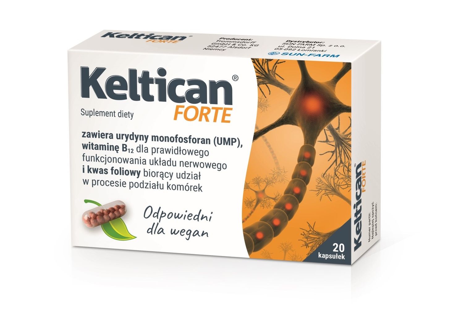 Keltican Forte kapsułki 20 szt.