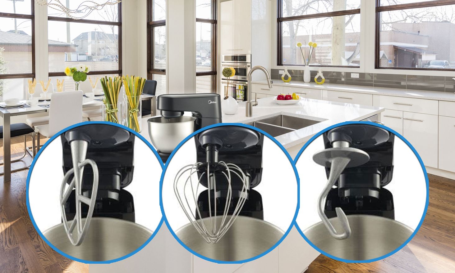 Midea MJ-KM6001W końcówki