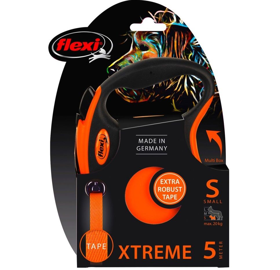 Flexi Xtreme S Taśma 5m Pomarańczowa -3