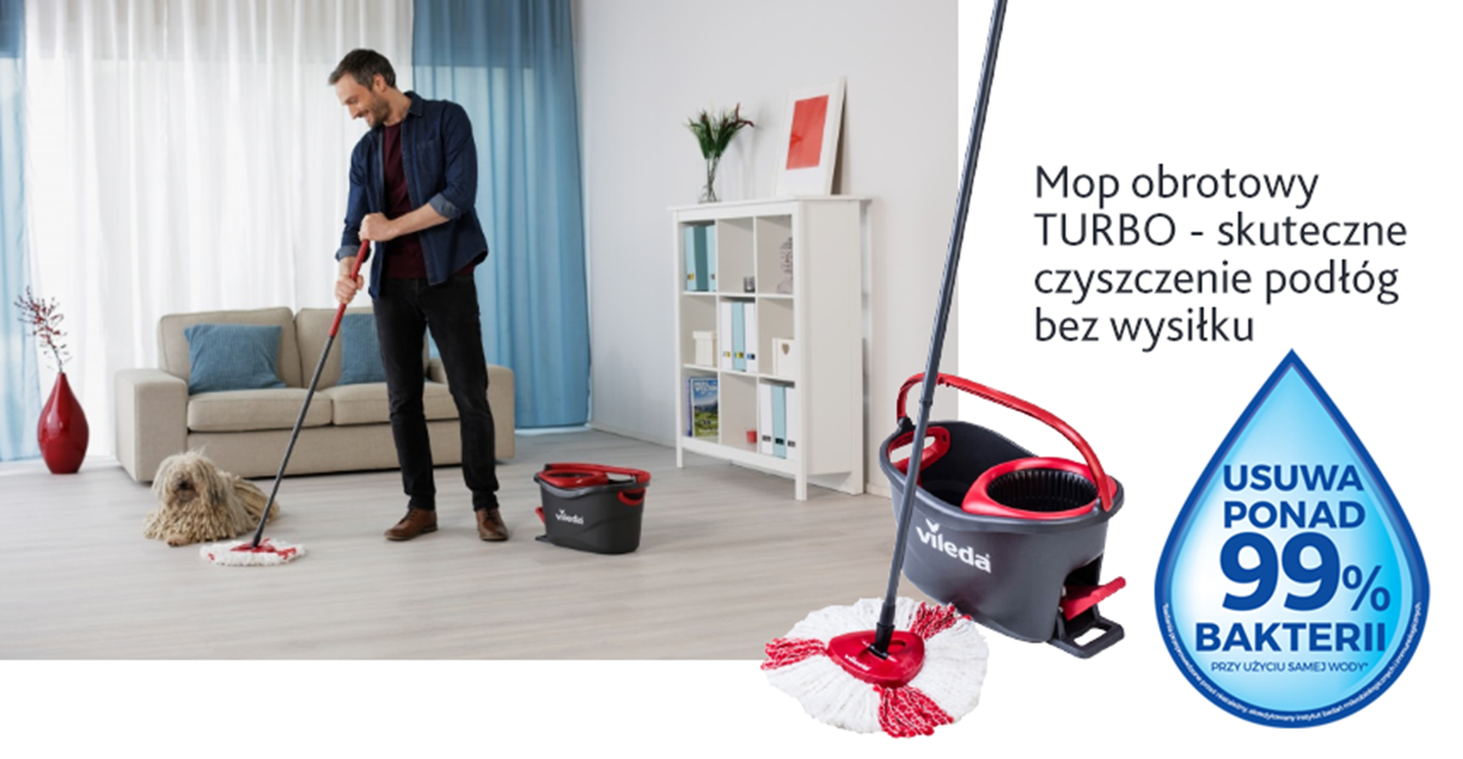 Vileda Mop obrotowy Turbo - 2