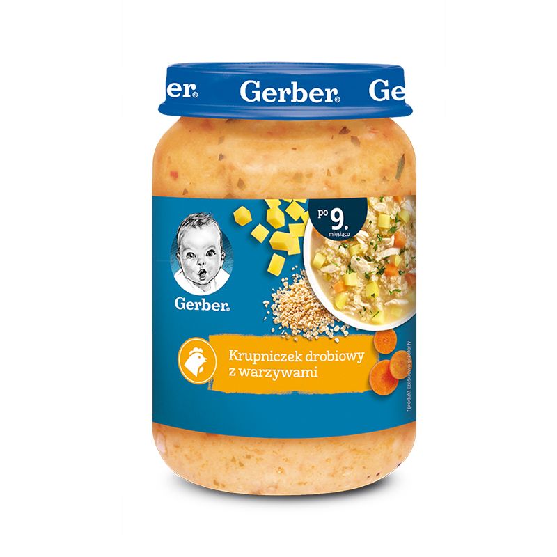 Gerber Krupniczek drobiowy z warzywami - 1