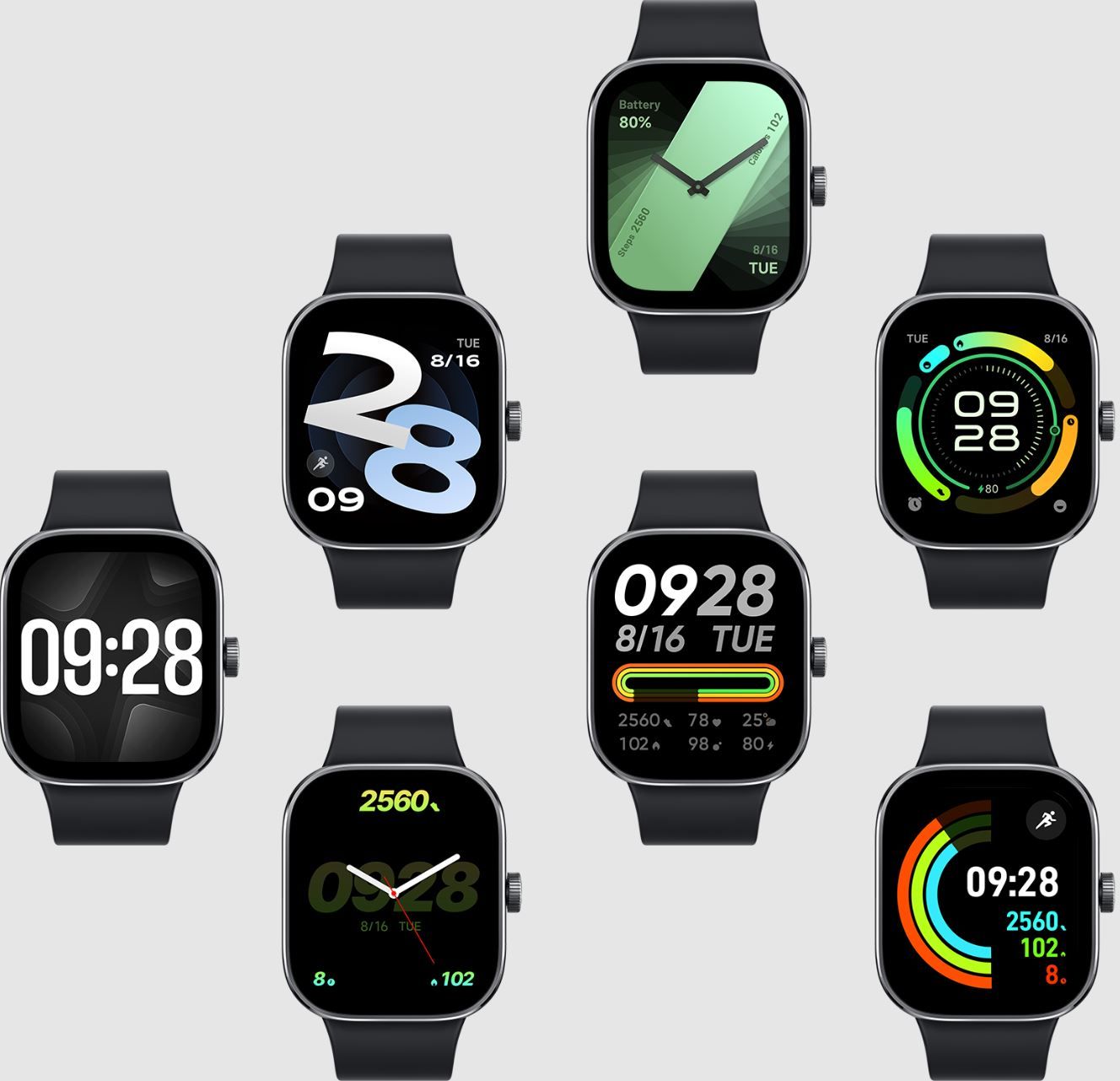 Redmi Watch 4 - tryby sportowe