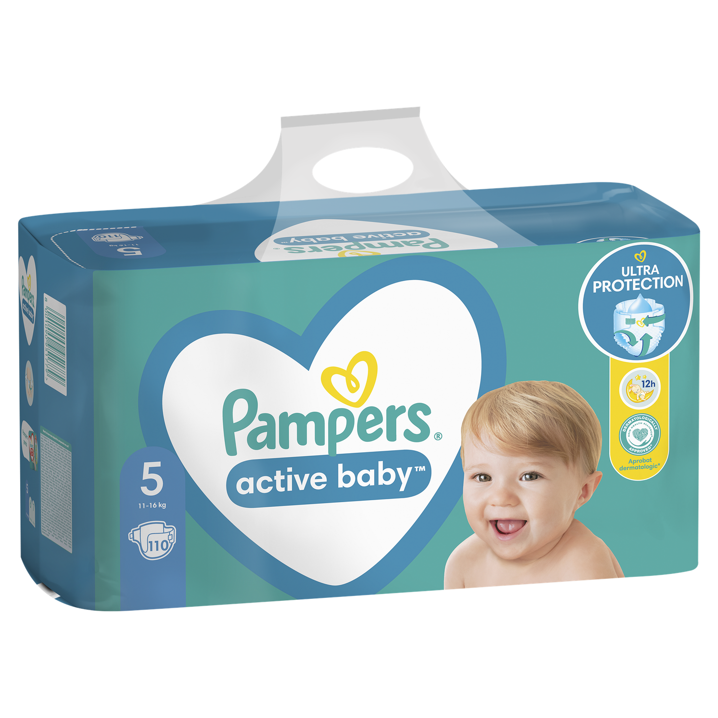 Pampers Active Baby 5, 110 szt. 11kg-16kg zdj produktu 7