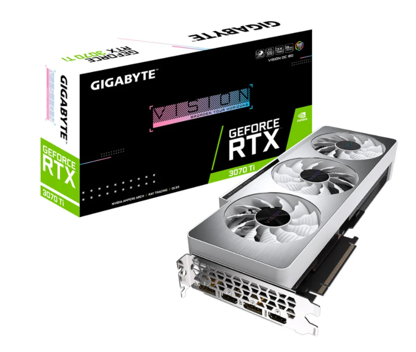 Gigabyte GeForce RTX 3070 Ti VISION 8GB OC